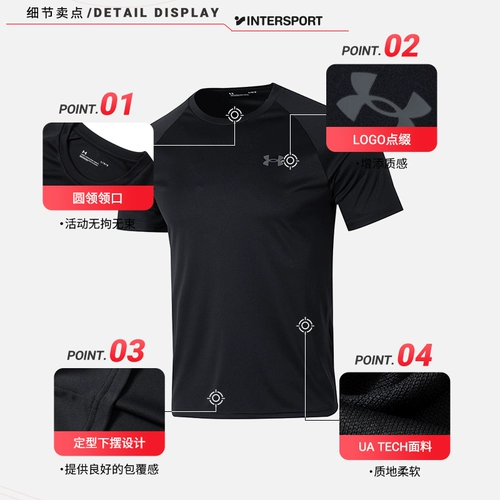 Мужская быстросохнущая футболка с коротким рукавом, спортивные нарукавники, быстросохнущий комплект для тренировок для спортзала, короткий рукав, для бега