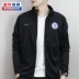 Nike Nike Men 2018 Áo khoác mới Quảng Châu Evergrande Football Wear Sports Casual Jacket 909119-611 - Áo khoác thể thao / áo khoác áo khoác gió thể thao Áo khoác thể thao / áo khoác