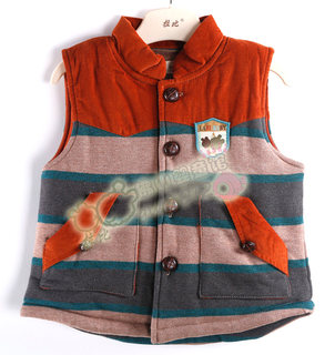 Clearance Rabbi genuine LMCBA11301 pure cotton baby vest fantasy journey vest for boys and girls with cotton vest