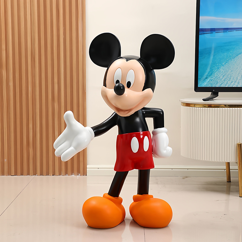 High-End Cute Mickey Mouse Figurine Home Decoration for Living Room, Tv Cabinet, Wine Cabinet, Entryway, and Tabletop Display