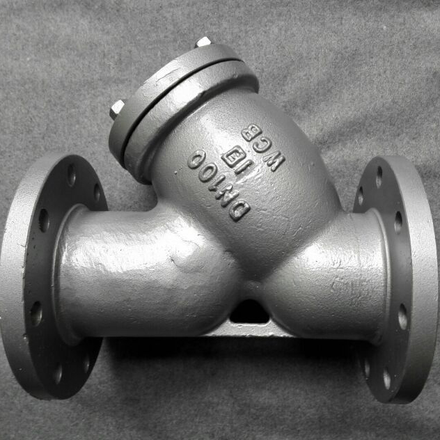 Y-type filter GL41H-16C cast steel flange filter pipe steam Heat conduction oil Y type filter