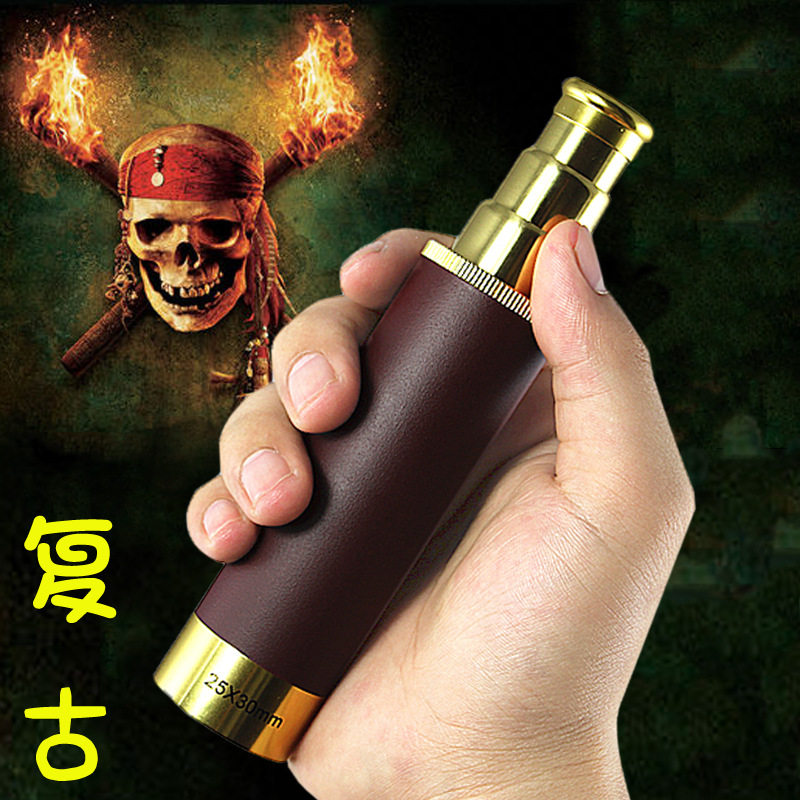 Caribbean Pirate Telescope Single Telescope 25x30 High Definition Mini Night Vision Concert Outdoor