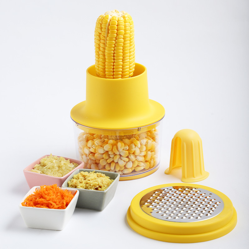 Ouhui corn peeling artifact Household multi-function corn scraper thresher Stainless steel chestnut rice planer kitchen artifact