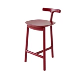 Простой твердый деревянный стул Современный Домохозяйство Высокое кресло сетка Red Hotel Front Designer Nordic Designer Bar Bar Bar Стул