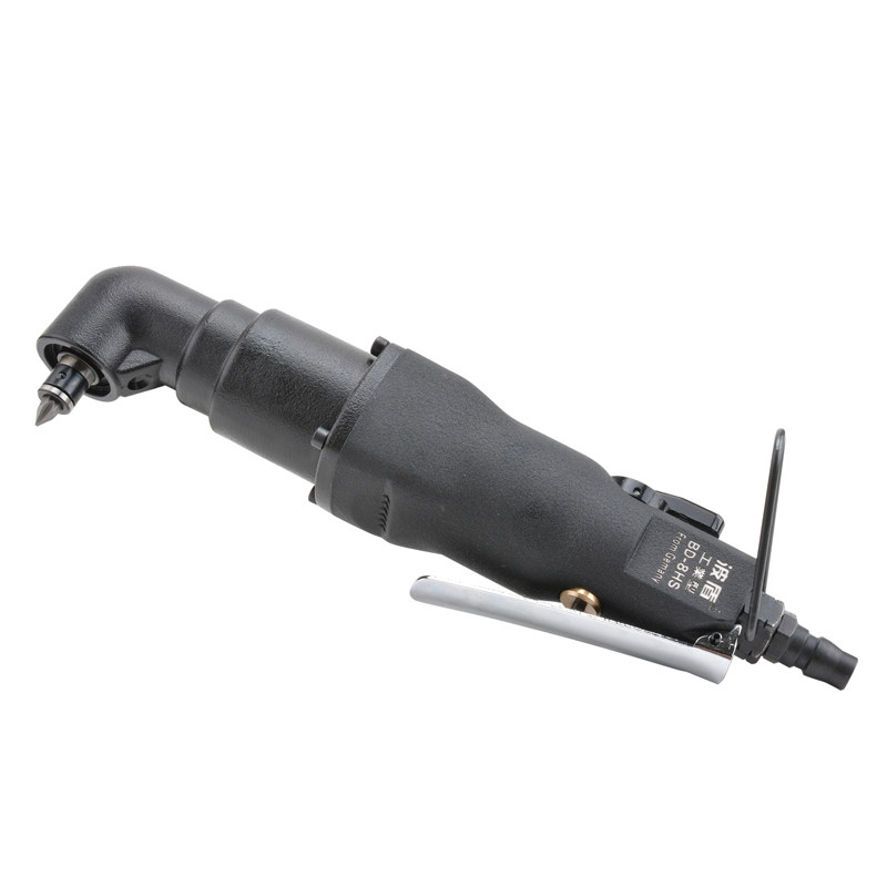 Bodun 8HS industrial grade elbow pneumatic screwdriver Right angle pneumatic screwdriver 90 degree pneumatic screwdriver elbow gas batch