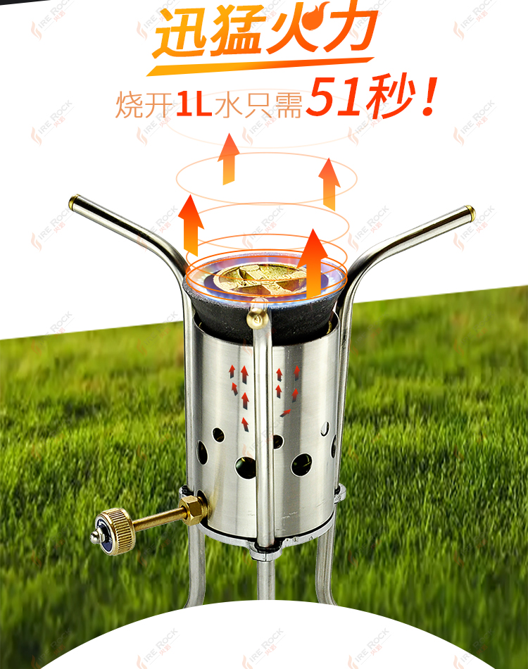 Lửa đá công suất lớn lò diesel ngoài trời bếp dầu xách tay bếp cắm trại - Bếp lò / bộ đồ ăn / đồ nướng dã ngoại bếp nướng bbq ngoài trời