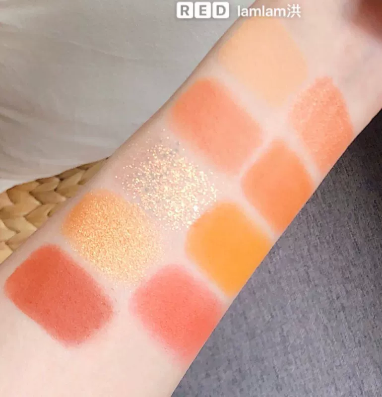 Colourpop Karaoke colorpop cam soda khay mắt màu cam Orange You Glad - Bóng mắt