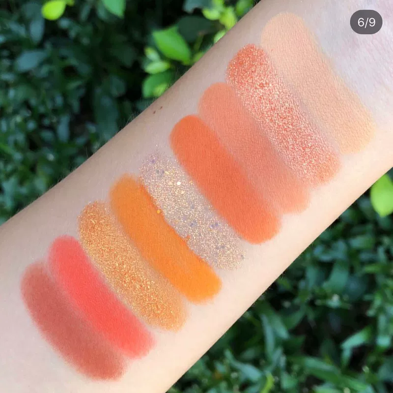 Colourpop Karaoke colorpop cam soda khay mắt màu cam Orange You Glad - Bóng mắt