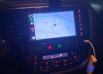 2021 Outlander upgraded to Amap green light countdown unlocked while driving watched video installed third-party software