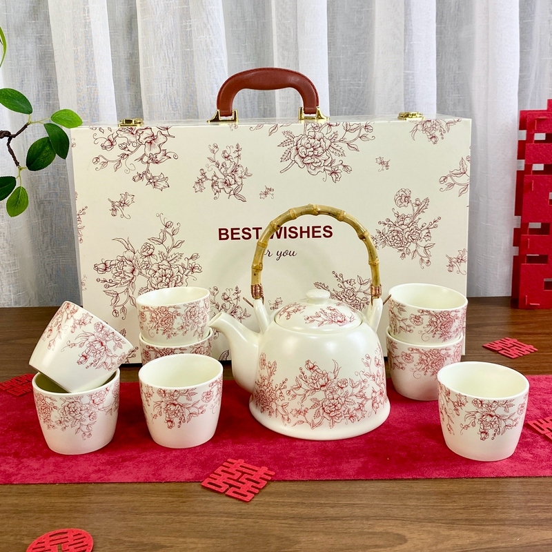 High-End and Practical Wedding Gifts for Newlyweds, Wedding and Engagement Souvenirs, Bridal Dowry Tea Set for Best Friends High-End and Practical Wedding Gifts for Newlyweds, Wedding and Engagement Souvenirs, Bridal Dowry Tea Set for Best Friends