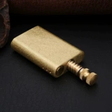 Креативная медная ветрозащитная ретро водонепроницаемая зажигалка на керосине, подарок на день рождения