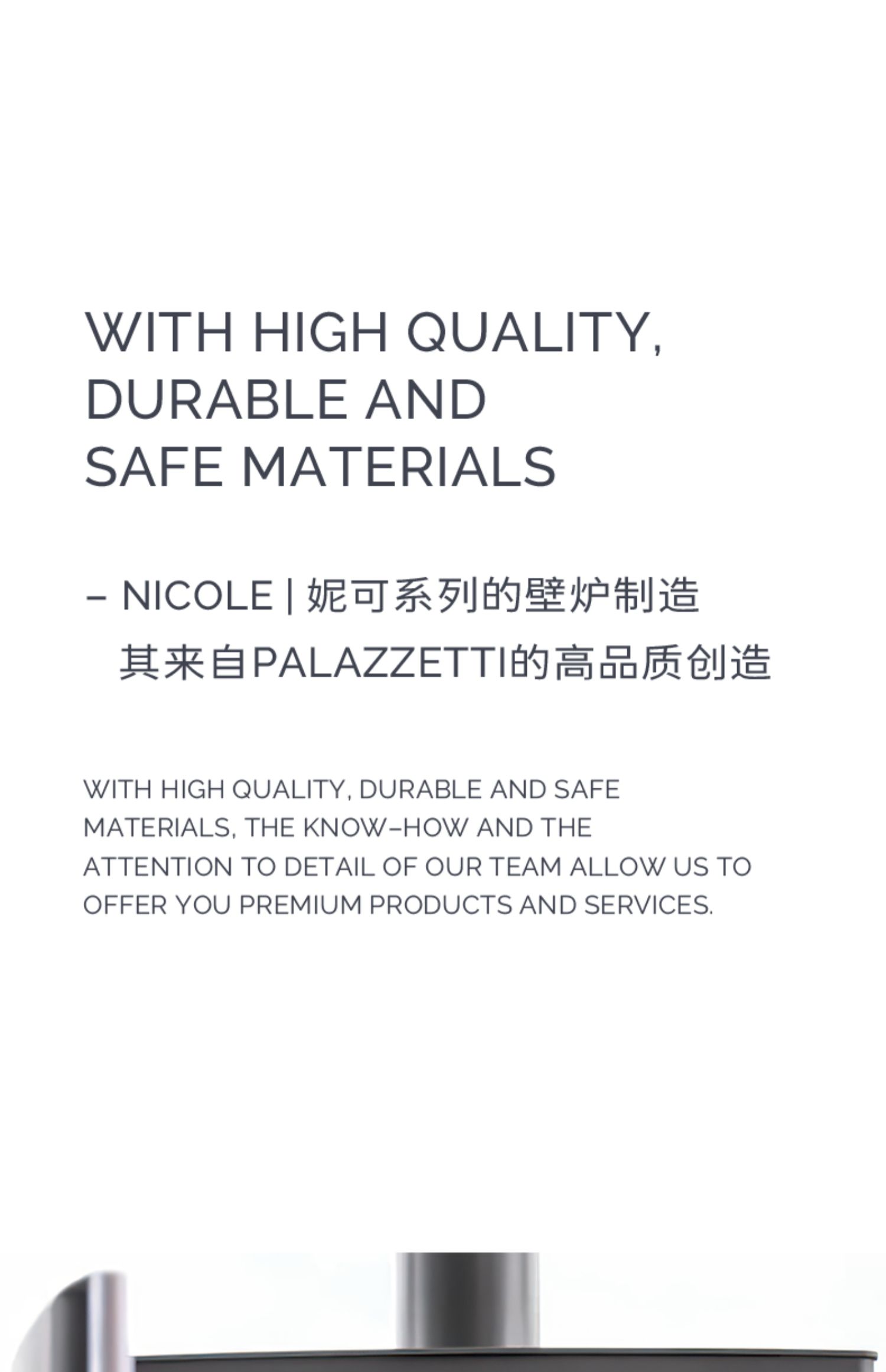 Palazzetti NICOLE Chimenea de leña, independiente — Detalles del producto 20