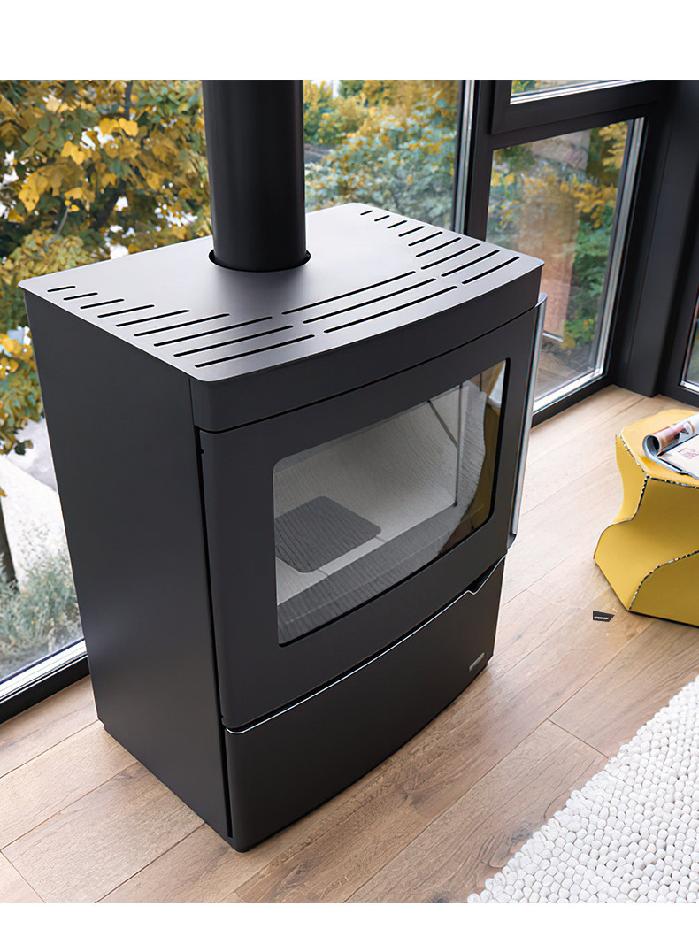 Palazzetti NICOLE Chimenea de leña, independiente — Detalles del producto 19