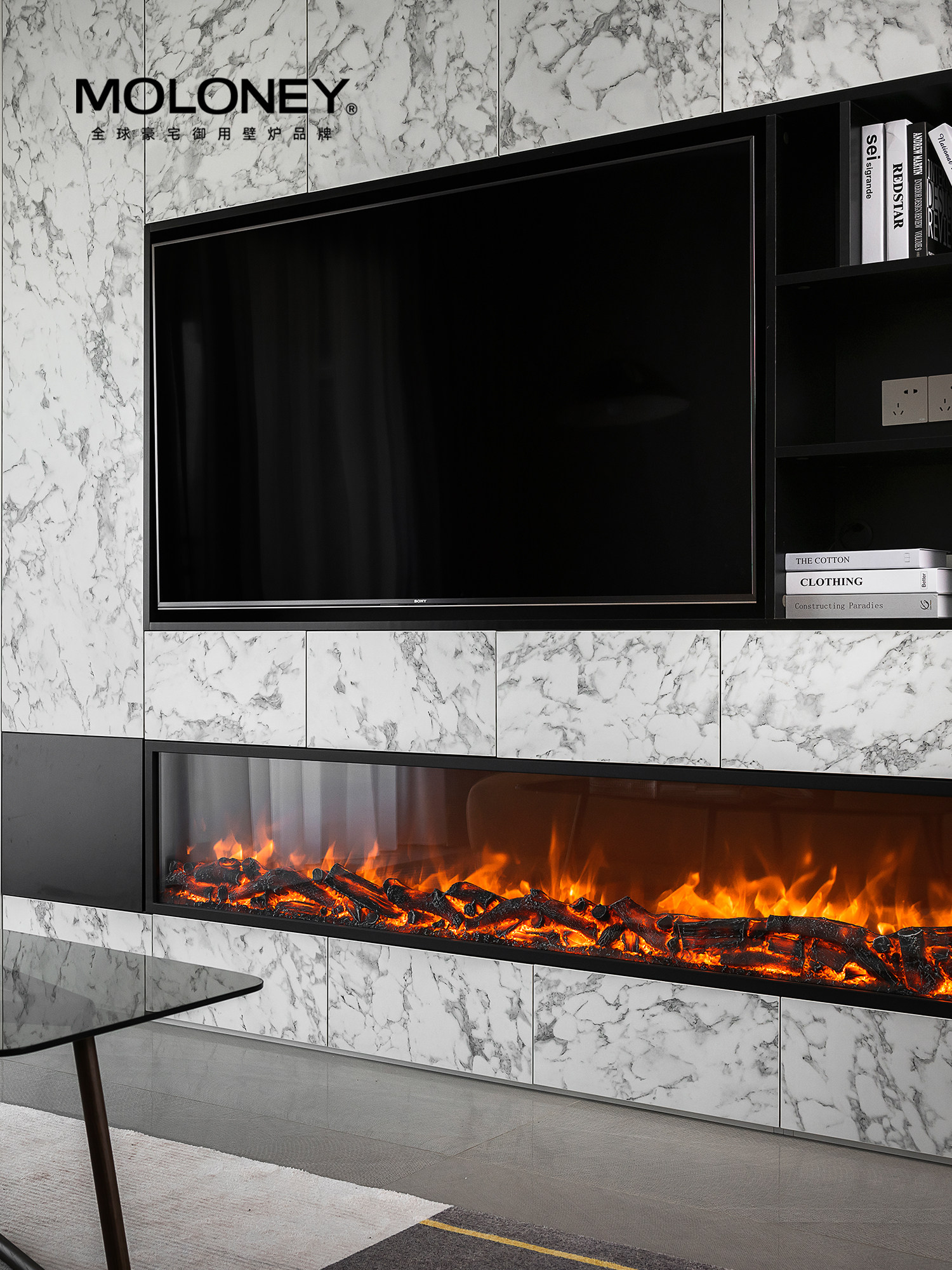 Moloney Chimenea eléctrica 2
