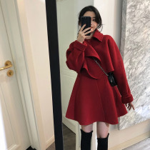 2021 new female high-end big brand light luxury celebrity French dress Super fairy forest goddess