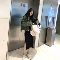 European station 2021 New early autumn early autumn Net red European and American ins leisure two-piece set womens student port flavor