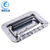 Hardware 201 Stainless Steel Spring Handle Handle Handle Handle Industrial Luggage Airbox Handle Aluminum Box Wooden Case Handle