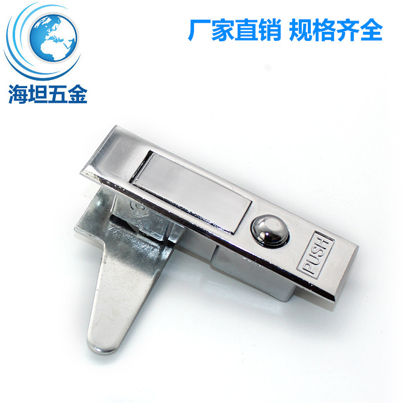 MS503 Distribution Cabinet Lock Plane Lock Round Point Button Bounce Lock Fire Distribution Box Cabinet Door Lock Left right