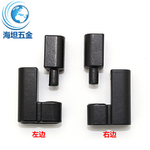 Thickened industrial machinery and equipment heavy CL203-4 hinge zinc alloy black folding flat hinge cabinet door