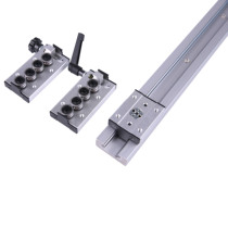 Built-in double axis center linear guide SGR10 15 20 25N roller slider slide rail woodworking machinery aluminum profile