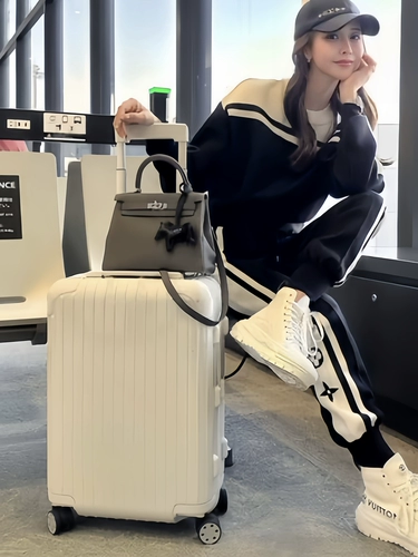 Высококачественный вместительный и большой износостойкий чемодан, коллекция 2023, 24 дюймов