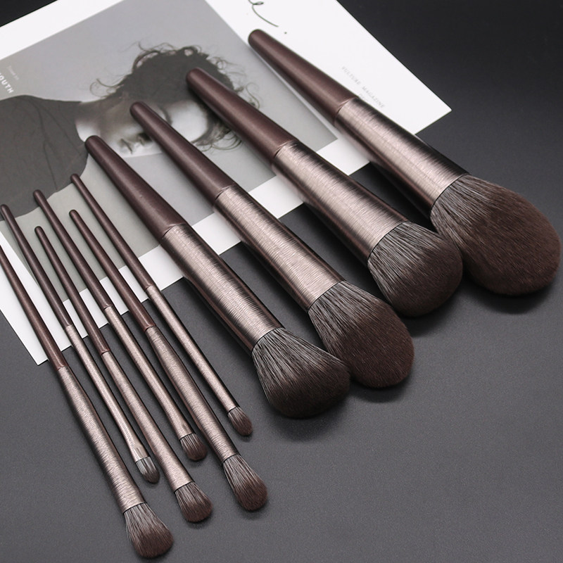 10 makeup brush set of all beginners animal wool makeup tool brush brush brush brush brush powder brush