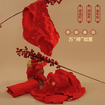 Zhang Dayis Year of the Life Underpants Great Red Hung Express When Head Mens Underpants ten thousand Tomato Ruyi Red Pint Combined Underwear female