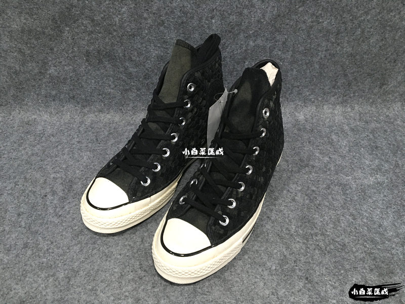 [In-Stock Items Available for Immediate Purchase] Converse High-Top Suede Woven 1970S Three-Star Logo 151244