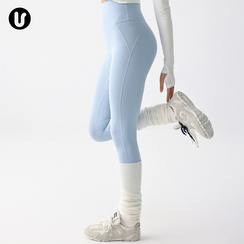 Umeko Blue Fitness Pants for Women, High-Waisted, Butt-Lifting, Quick-Drying, Running, Pilates Training Wear, Yoga Sports Long Pants, White Umeko Blue Fitness Pants for Women, High-Waisted, Butt-Lifting, Quick-Drying, Running, Pilates Training Wear, Yoga Sports Long Pants, White