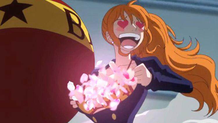 盤點海賊王中娜美六次被吃豆腐的畫面 淘寶海外