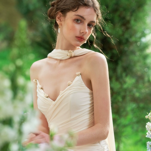 Дизайнерский бюстгальтер-топ для влюбленных, платье, ткань, французский стиль, делается под заказ