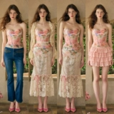 Лаковое ароматное зеркало цветочного зеркала