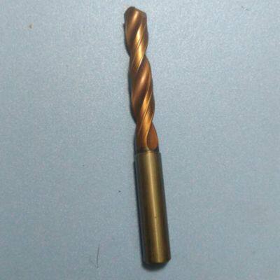 Imported second-hand brand OSG alloy tungsten steel inner cooling hard drill bit D9 2 blade length 60mm handle length 40mm