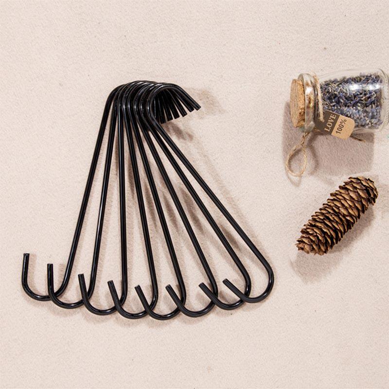 Clothing Store Shook Upper Wall Hanger Lengthened Hanger Hook Clothes Long Hook Single Hook S Shaped Hanging Clothes Hook Iron Hook s