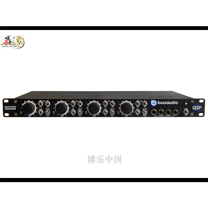 Buzz Audio QSP-20 four-channel microphone amplifier licensed