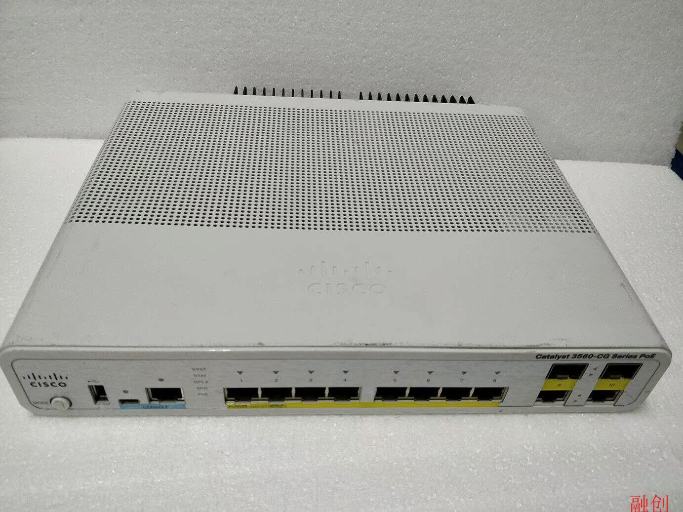 Cisco ws-c3560cg-8pc-s 8 Port GE PoE 2x Dual uplink