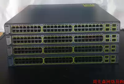 Cisco Cisco WS-C3750G-48PS-S E 48 Port full gigabit POE power three-layer switch with warranty