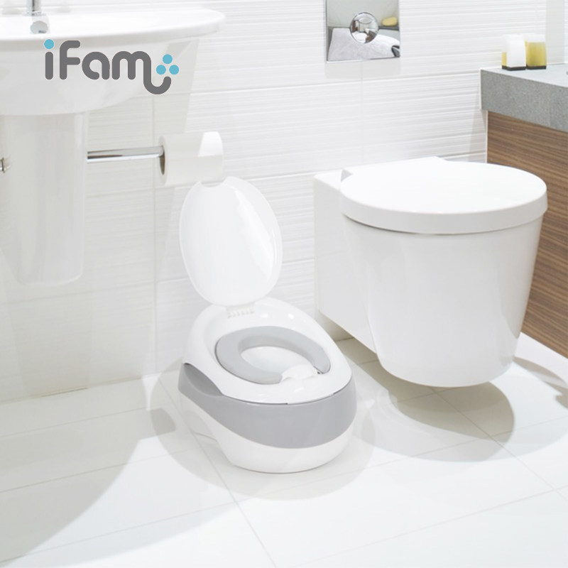Korean IFAM infant and young children toilet multi-functional toilet unisex baby toilet seat cushion foot stool