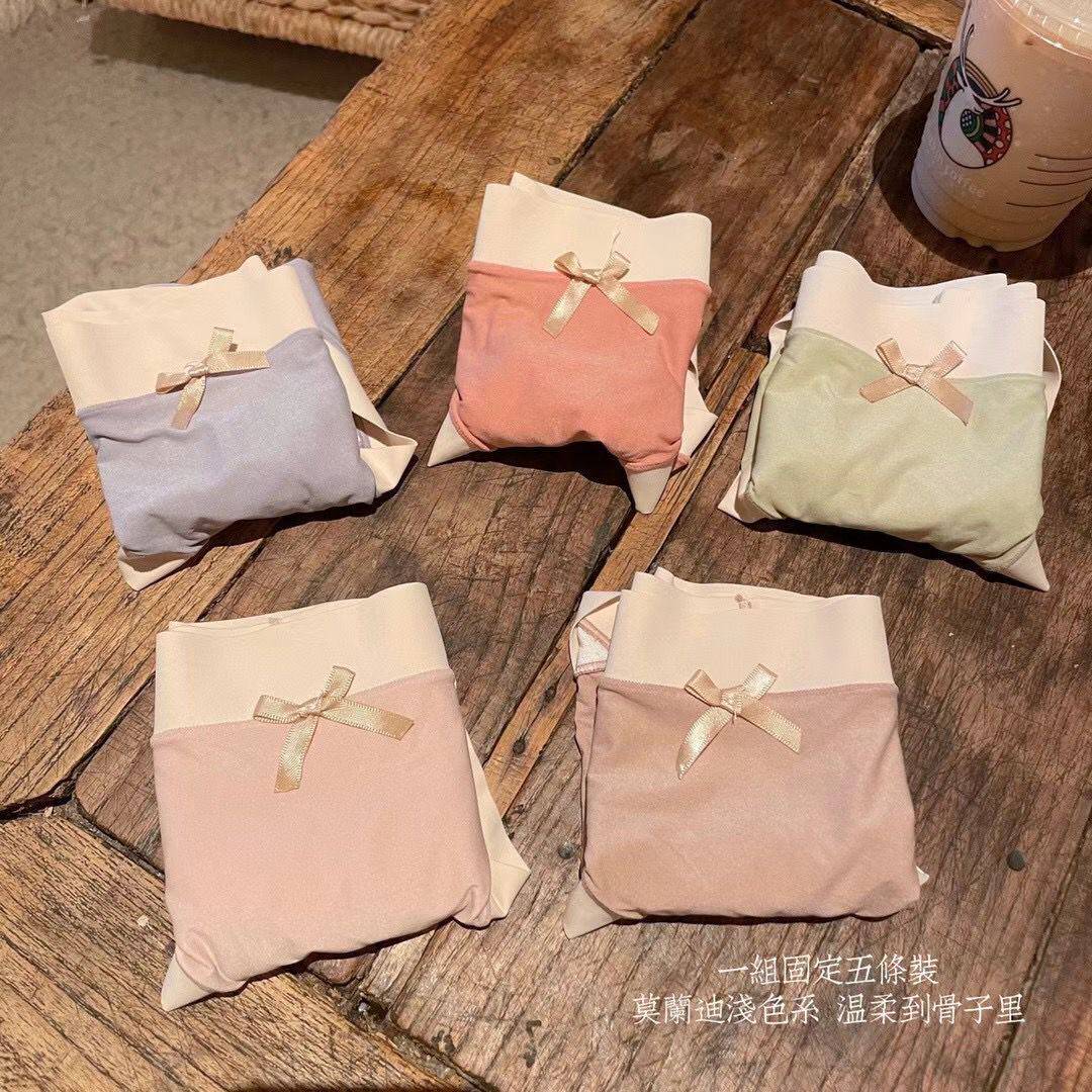 Day single modal moisturizer underwear antibacterial crotch no trace no curl edge high elastic super soft breathable waist breifs women