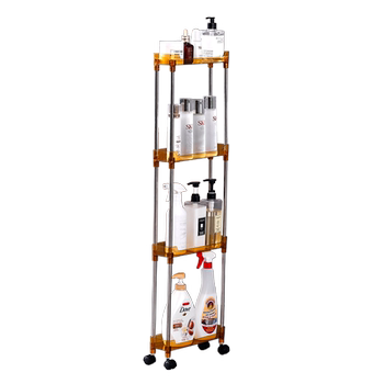 9cm bathroom ultra-narrow storage rack next to refrigerator