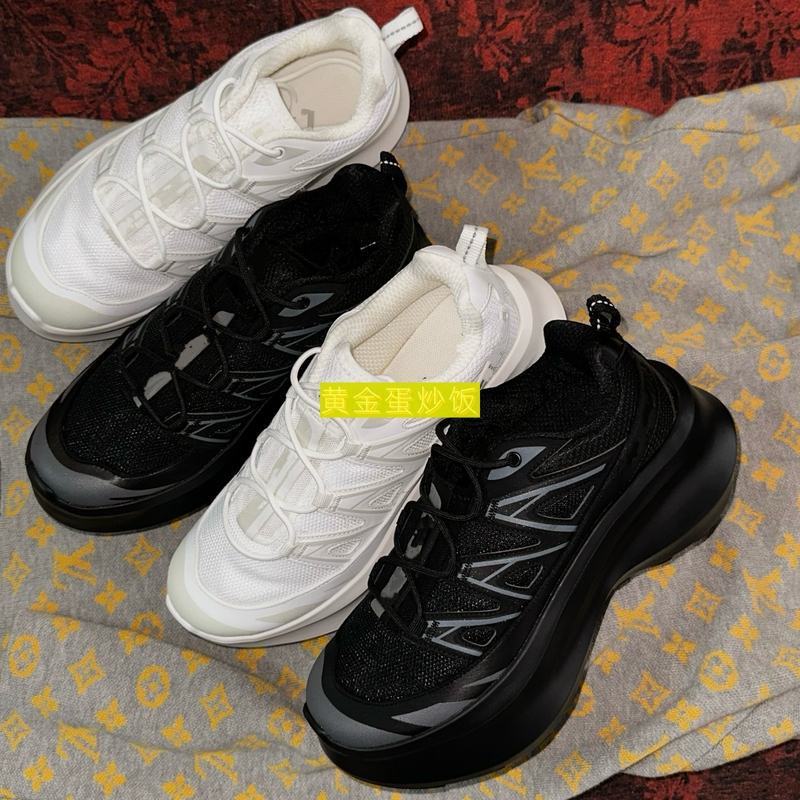 Just Like That, Awesome Plus! Lisa's Same Style Collaboration with Xt6 Thick-Soled Height-Increasing White Sneakers, Casual Sports Dad Shoes