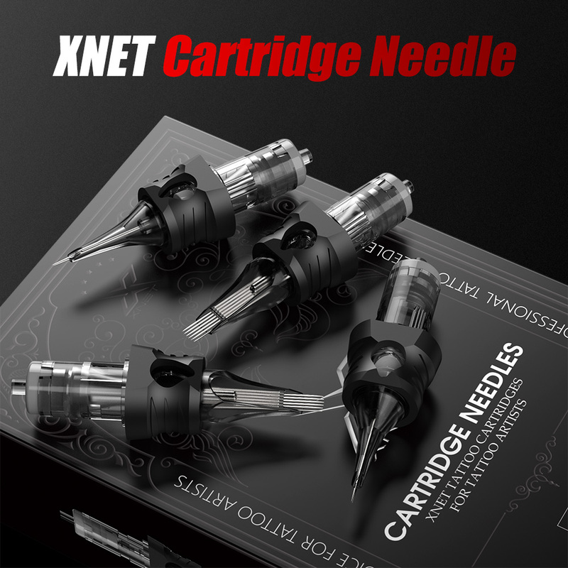 Xnet Professional Tattoo Needles Integrated Line Drawing and Shading Needles Lip Tattoo Eyebrow Tattoo Needles Disposable Tattoo Needles