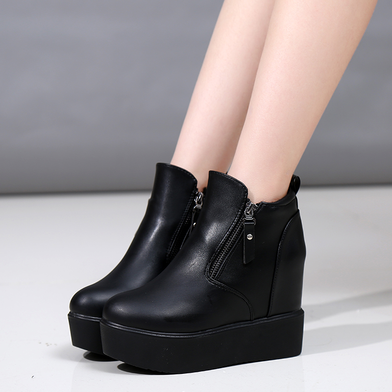 Bottes mi-saison femme en Polyurethane - Ref 3249589 Image 3