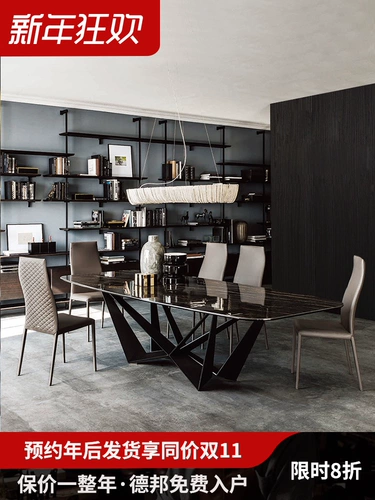 Минималистичный мраморный прямоугольный современный стульчик для кормления для домашнего использования