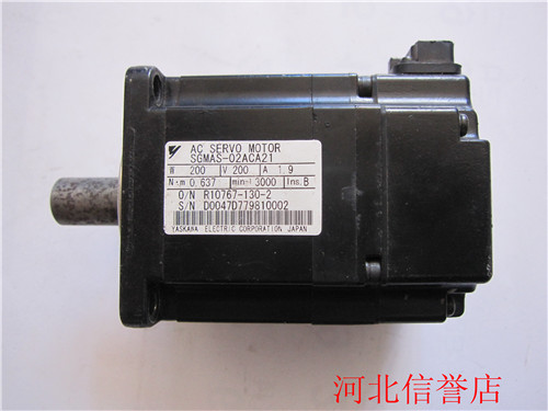 YASKAWA Anhuan Exchange Servo Motor SGMAS-02ACA21