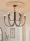 Moori Light House French-Style Bedroom Chandelier Main Light Vintage American Retro Living Room Dining Room Candle Lighting Fixtures