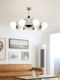 Moori Light House Vintage Style Bedroom Chandelier Classic Magic Bean Round Glass Shade Modern Minimalist Living Room Study Lamp