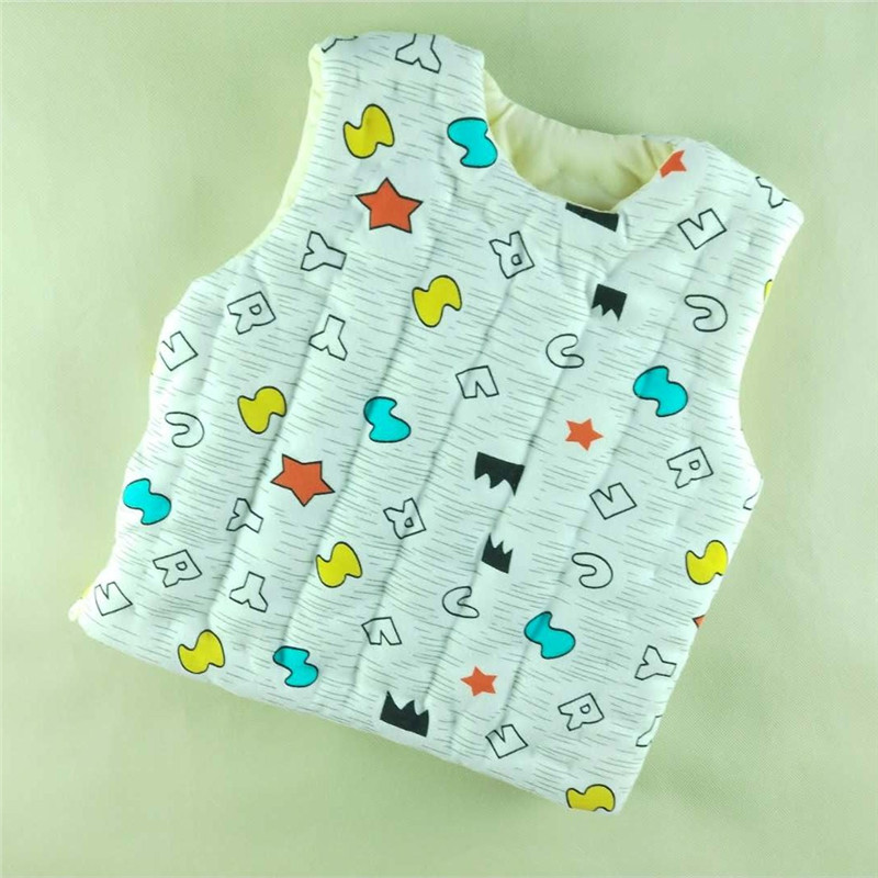 Áo vest cotton cotton nguyên chất Đàn ông và phụ nữ Áo trẻ em trẻ em Áo vest trẻ em dày quần áo mùa đông Áo trẻ em gile lông sang chảnh bé gái