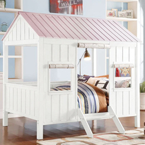 Tree House bed Children solid wood multifunctional girl princess childrens room personality modern simple environmental protection