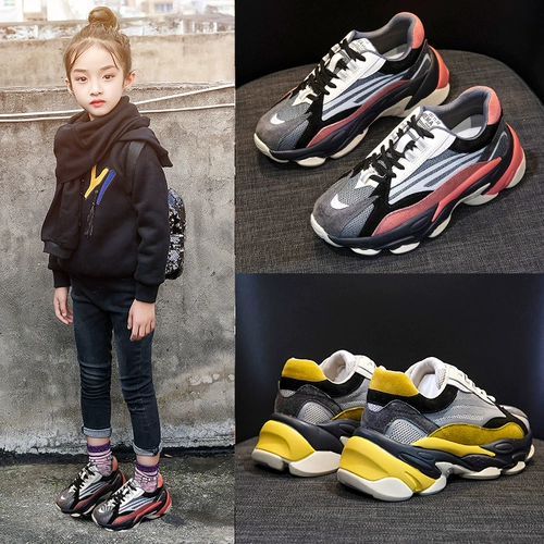 Универсальная детская модная демисезонная спортивная обувь, 2020 года, городской стиль, подходит для подростков, популярно в интернете